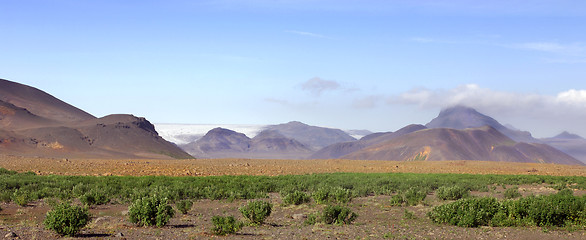 Image showing Transition to rocky Desert