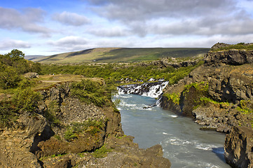 Image showing Hraunfossar