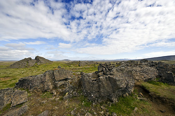 Image showing Lava formations