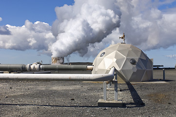 Image showing Geothermical heat plant