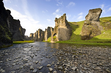 Image showing Hunkarbakkar Canyon