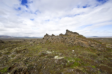 Image showing Lava fields