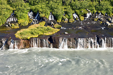 Image showing Hraunfossar