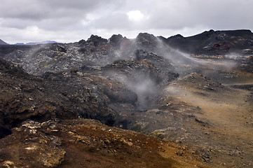 Image showing Active Volcanic Fissure