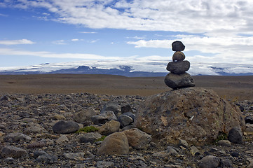 Image showing Stone man