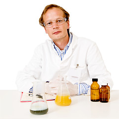 Image showing Portrait of a Chemist