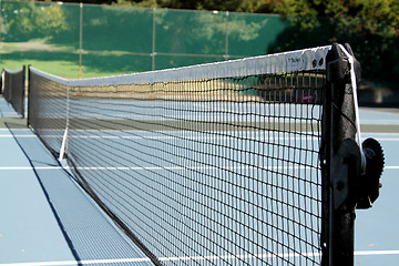 Image showing Tennis net