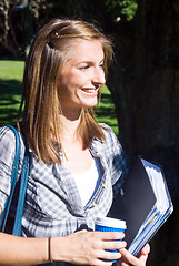 Image showing Smiling student