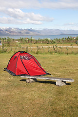 Image showing Camping tent