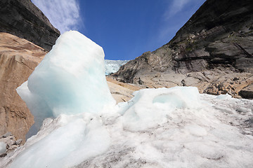 Image showing Glacier in Norway