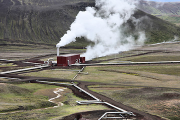 Image showing Geothermal power station