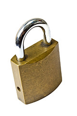 Image showing Padlock isolated on white 