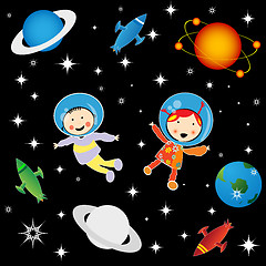 Image showing astrounauts
