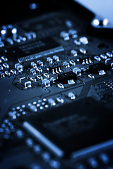 Image showing Electronic circuit board