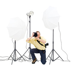 Image showing Studio photographer