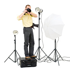 Image showing Studio photographer