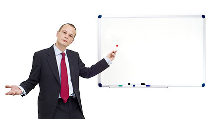 Image showing Whiteboard presentation
