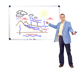 Image showing Weather man