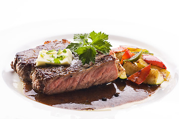 Image showing Beef steak