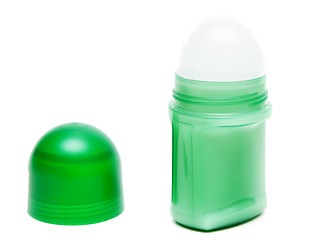 Image showing Vial ball deodorant open