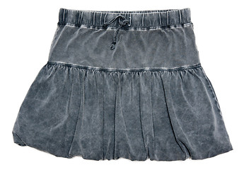 Image showing Gray feminine skirt