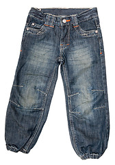 Image showing Baby jeans with pocket