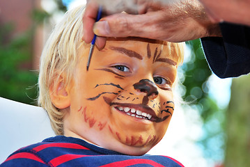 Image showing The making of a lion