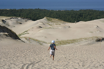 Image showing Child and Sand