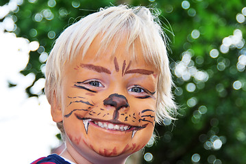 Image showing Smiling lion