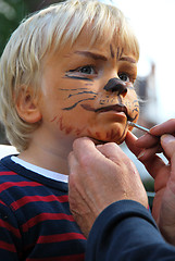 Image showing The making of a lion