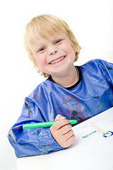 Image showing Cheerful kid