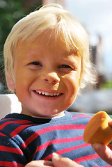 Image showing Bodypainted boy