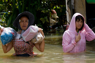 Image showing Flooding in Nakhon Ratchasima, Thailand.