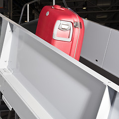 Image showing Luggage conveyor belt