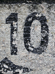 Image showing Ten