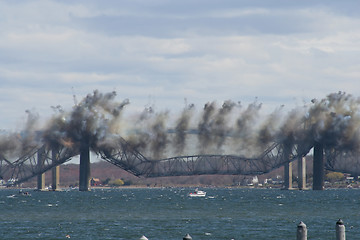 Image showing Jamestown Bridge Demolition