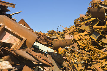 Image showing Metal Scrap Heap 