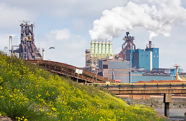 Image showing Steel works