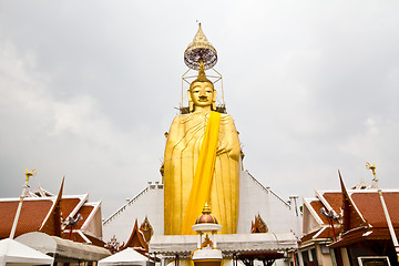 Image showing Standing Big Buddha image