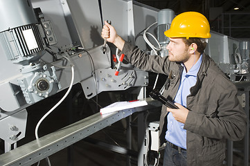 Image showing Installation mechanic