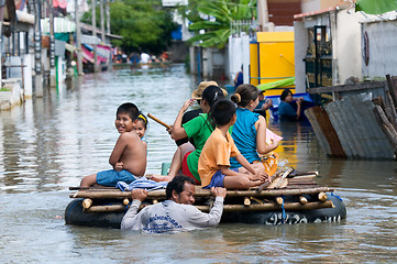 Image showing Flooding in Nakhon Ratchasima, Thailand