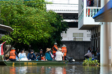 Image showing Flooding in Nakhin Ratchasima, Thailand