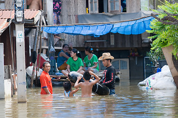 Image showing Flooding in Nakhon Ratchasima, Thailand