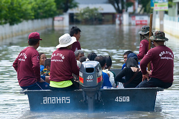 Image showing Flooding in Nakhon Ratchasima, Thailand