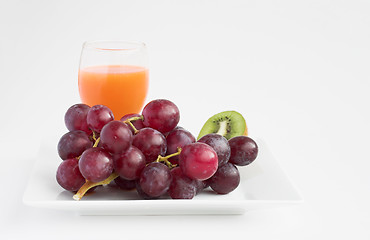Image showing Fruit and juice