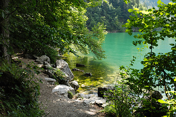 Image showing Romantic waterside