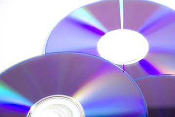 Image showing CDs Close Up