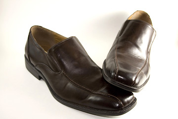 Image showing Brown Mens Dress Shoes