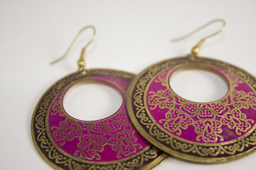 Image showing Pink Earrings