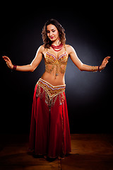 Image showing Belly dancer